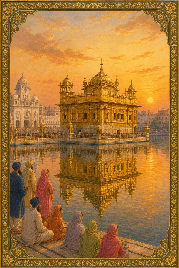Golden Temple (Harmandir Sahib), Amritsar, Punjab